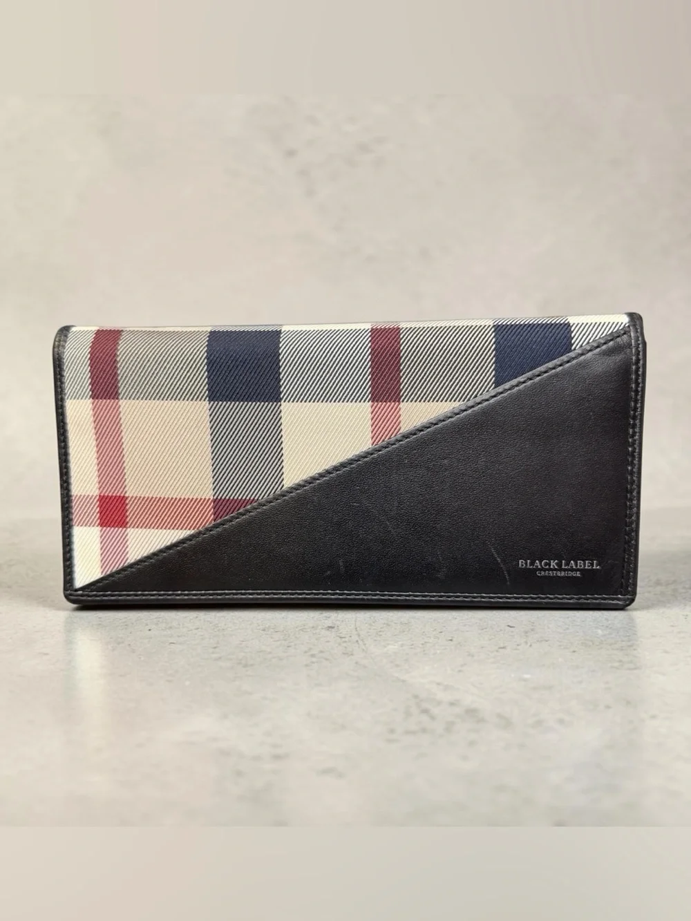Black Label Crestbridge Long Wallet (A230)